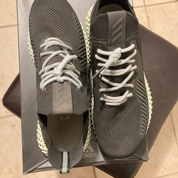 Adidas AlphaEDGE 4D Core Black/Carbon 
sku# EF3453 - Picture 2 of 5